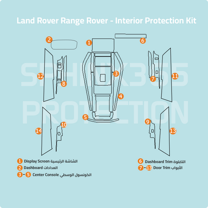 Land Rover Range Rover Velar Interior Protection Kit 2024