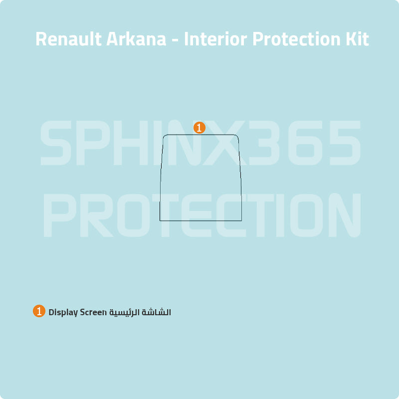 Renault Arkana Interior Protection Kit 2023-2024