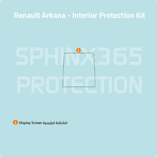 Renault Arkana Interior Protection Kit 2023-2024