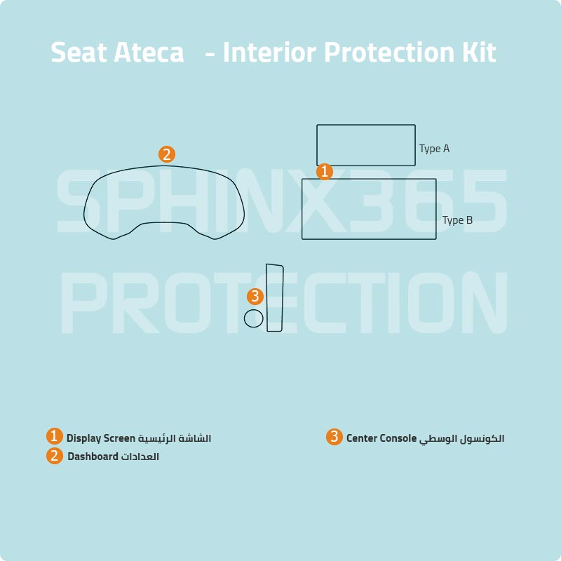 Seat Ateca Interior Protection Kit 2021-2024