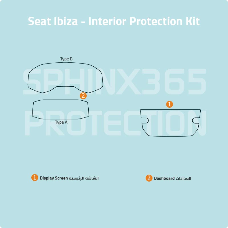 Seat Ibiza Protection Kit 2020-2022