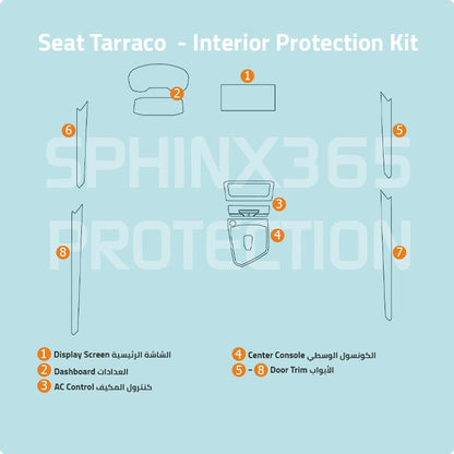 Seat Tarraco Interior Protection Kit 2021-2023