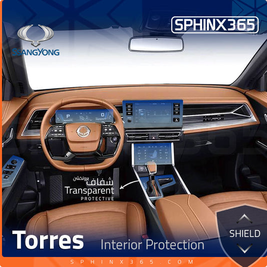 Ssangyong Torres 2023-2025 Interior Protection kit