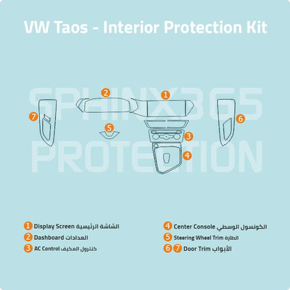 Volkswagen Taos Interior Protection Kit 2021