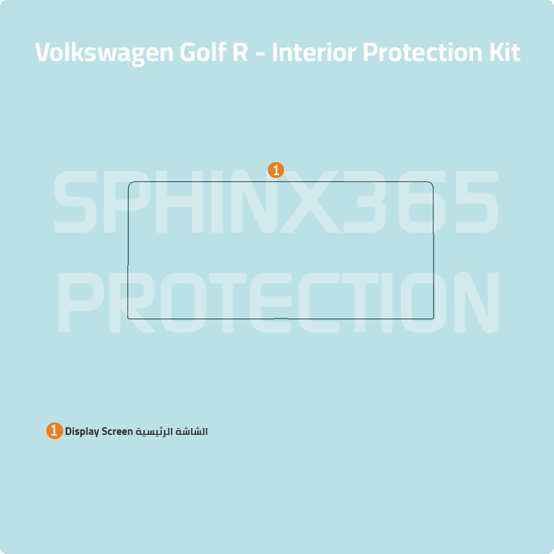 Volkswagen Golf R Interior Protection Kit 2022-2024