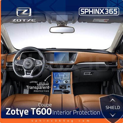 Zotye T600 Interior Protection Kit 2022-2023