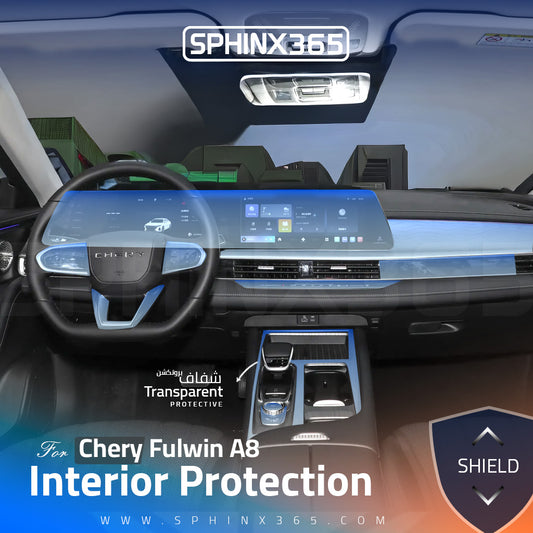 Chery Fulwin A8 2024 Interior Protection Kit | Pre-cut Film