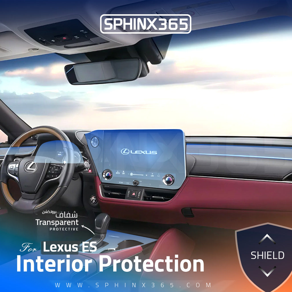 Lexus ES 2025 Interior Protection Kit | Pre-cut Film
